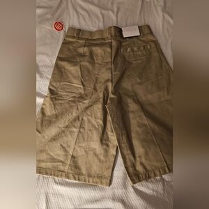 NWT Boy’s size 12 khaki casual or uniform shorts French toast Adjustable Waist